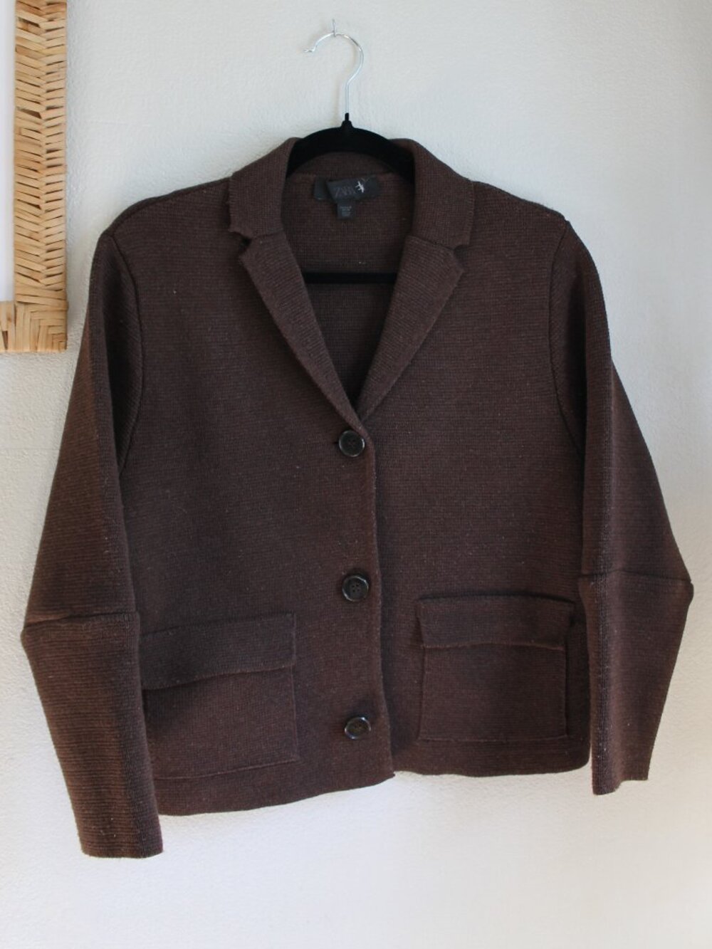 Zara Blazer Sweater - M
